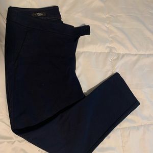 LOFT high waist navy dress pants